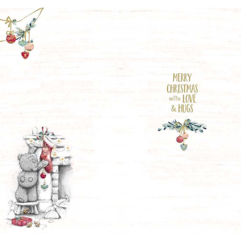 Wonderful Time Me to You Bear Christmas Card Extra Image 1